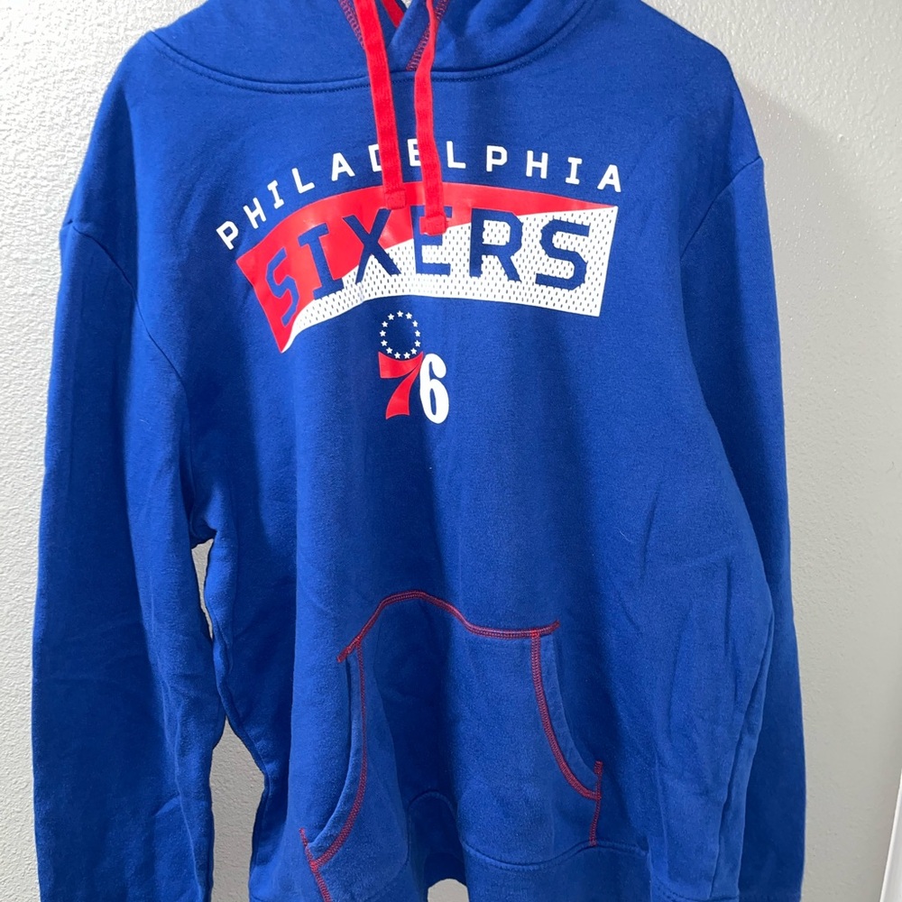 Philadelphia 76ers Blue Hoodie
